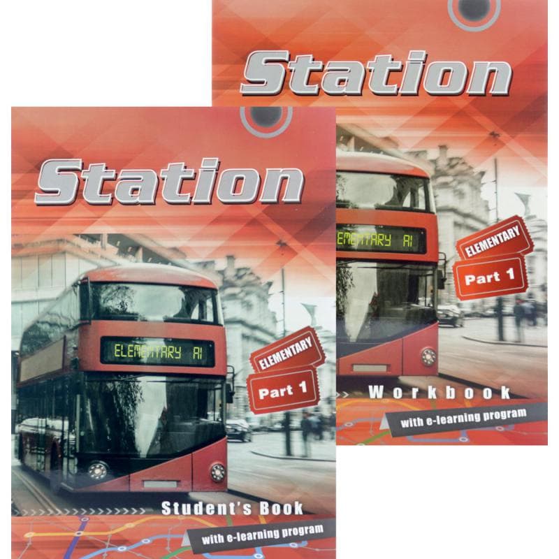 Station: Student's Book + Workbook, Elementary A1 Part 1 - with e-Learning Program