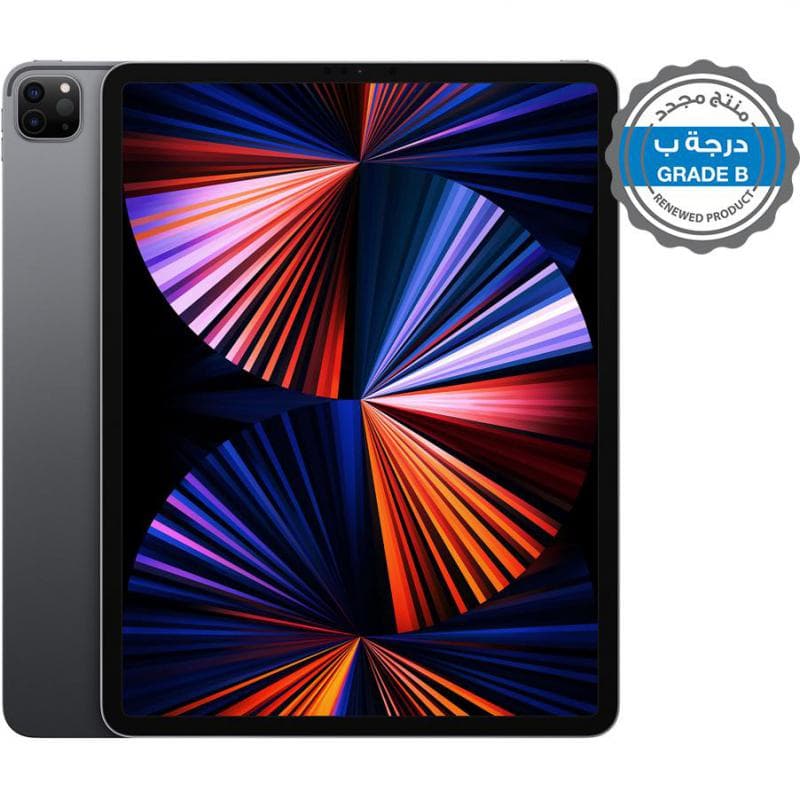 Renewed Grade B Apple iPad Pro 12.9 M1 2021, Tablet - Wi-Fi, 12.9", 1 TB, Octa Core, Space Grey