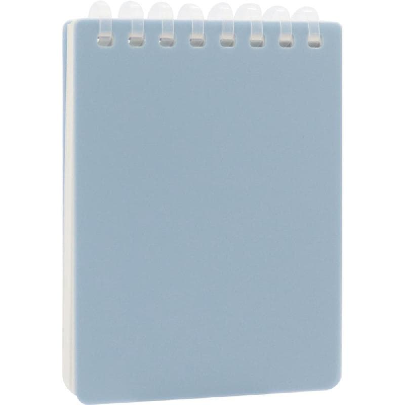 Roco Memo Notebook, Plain, A7, 160 Pages (80 Sheets), Lined, Blue