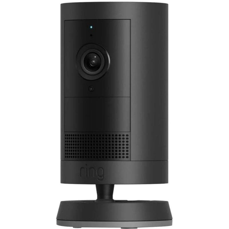 رينج كاميرا خارجية بلس * فيديو بدقة 2K مع تقنية Ring Vision، فيديو عالي الدقة 1080p، كشف حركة متقدم خارجي واي فاي/بلوتوث اسود