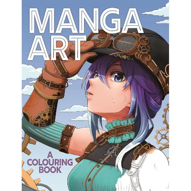 Manga Art - A Colouring Book