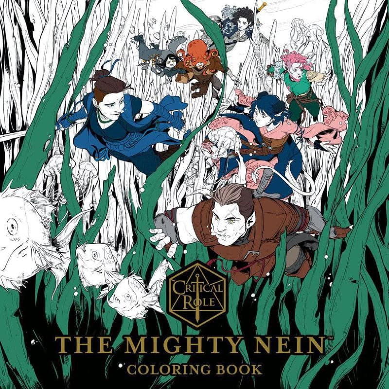 Mighty Nein Coloring Book (Critical Role)