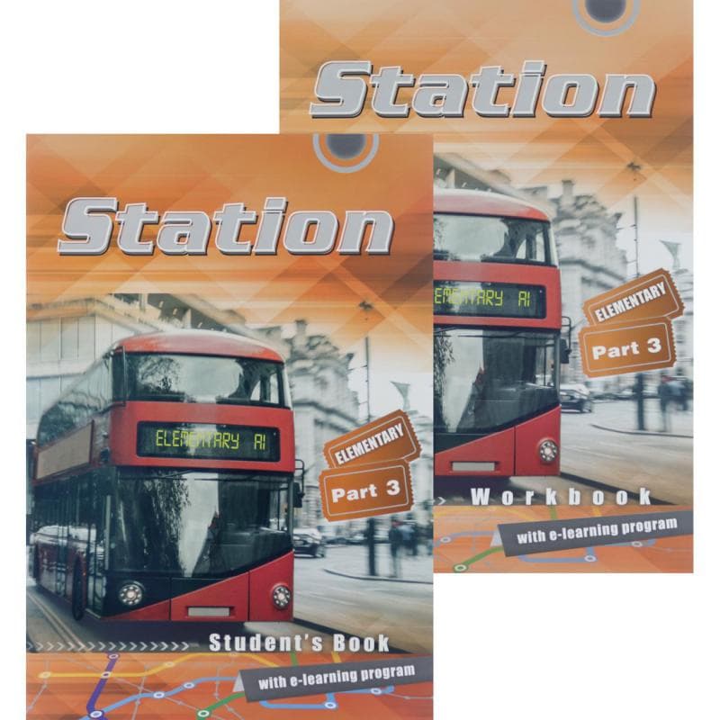 Station: Student's Book + Workbook, Elementary A1 Part 3 - with e-Learning Program