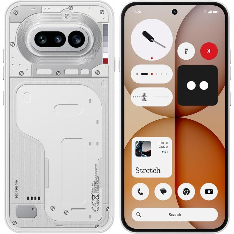 Nothing Phone (4a), 256 GB, 8 GB RAM, White, 5G, Snapdragon 7s Gen4