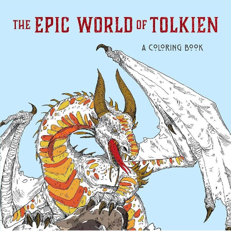 The Epic World of Tolkien - A Coloring Book