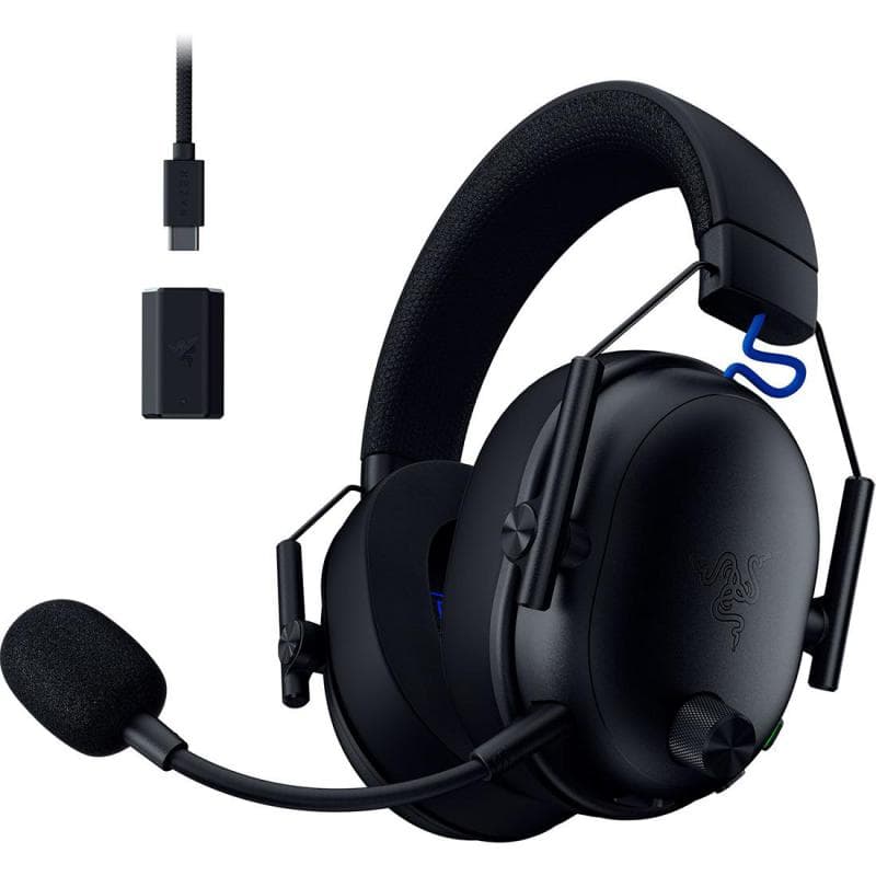 Razer BlackShark V3 Gaming Headset
Passive Noise Isolation, Bluetooth/Wireless, USB, Detachable Microphone, Black