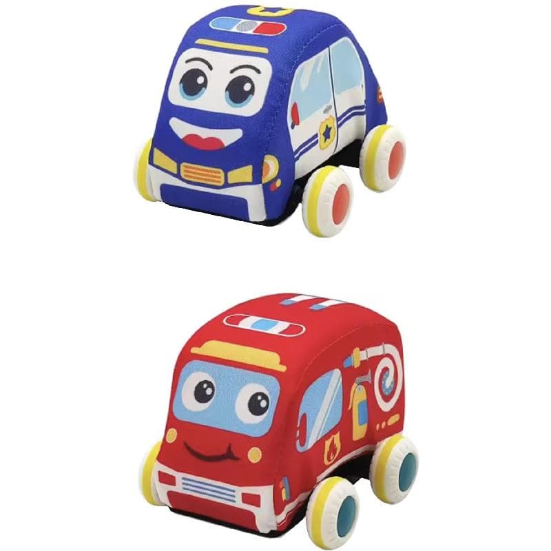 oiqio Mini Baby Cartoon Cloth Car Educational Toy