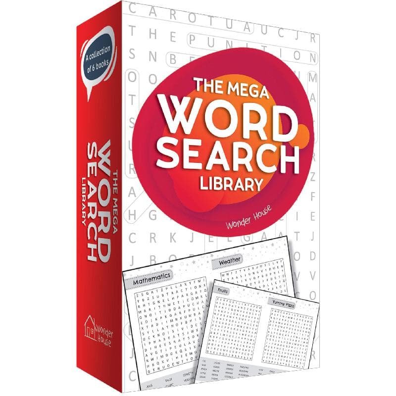 Mega Word Search Library - Gift Boxset for Kids