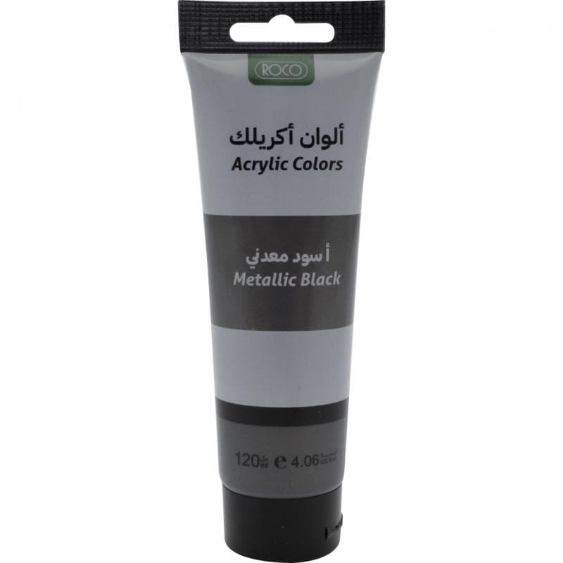 روكو معدني طلاء أكريليك اسود