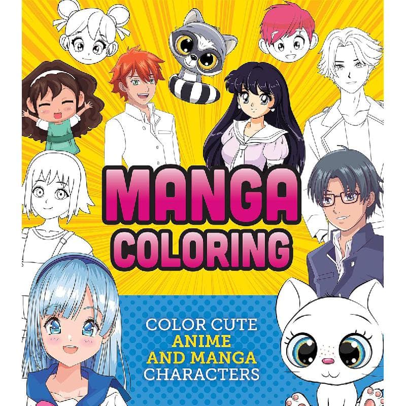 Manga Coloring (Creative Coloring) - Color Cute Anime and Manga Characters