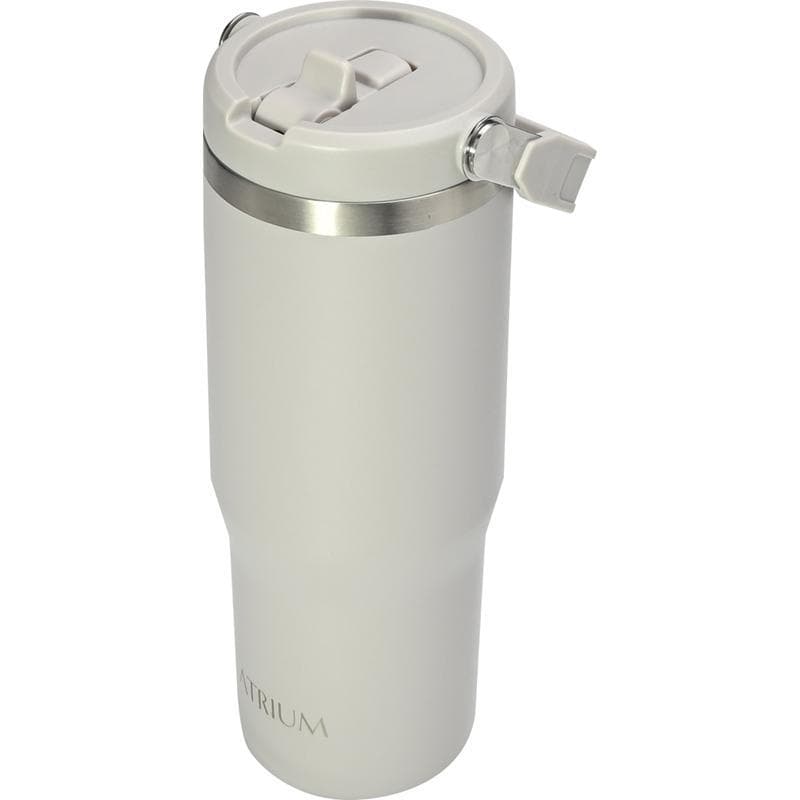 Atrium Tumbler, Stainless Steel Vacuum Tumbler, Hot/Cold, 900.00 ml ( 1.58 pt ), Beige