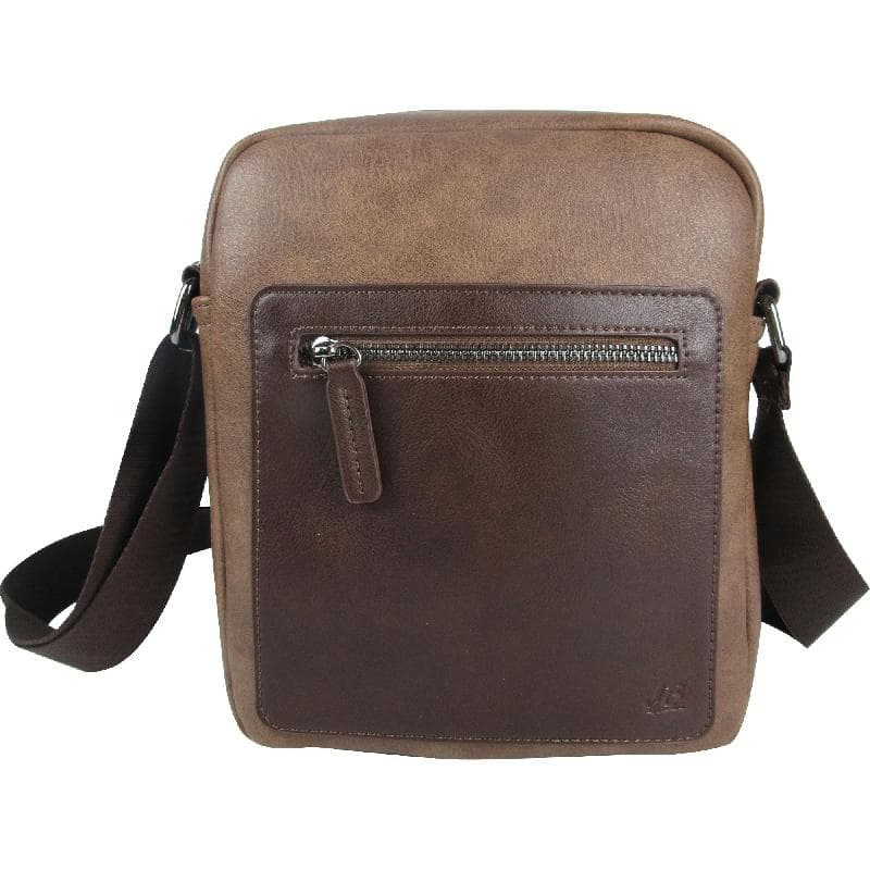 JB Shoulder Bag, Brown