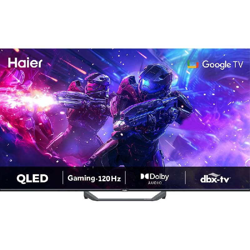 Haier 65" Smart TV
4K QLED, 60 Hz, Black, H6F