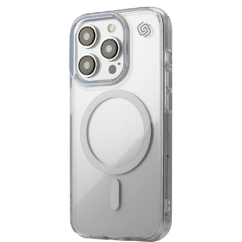Grip2u Base Back Cover Mobile Case with MagSafe, for iPhone 16 Pro, Clear