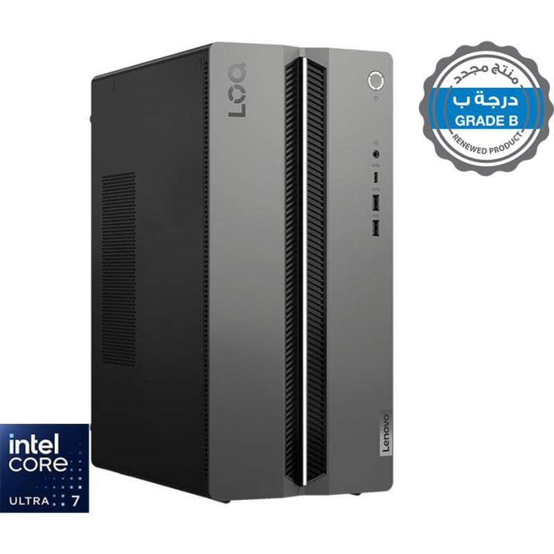 Renewed Grade B Lenovo LOQ Tower 20-Core Gaming CPU, Intel Core Ultra 7 255HX, NVIDIA GeForce RTX 3050 (6 GB), Luna Grey