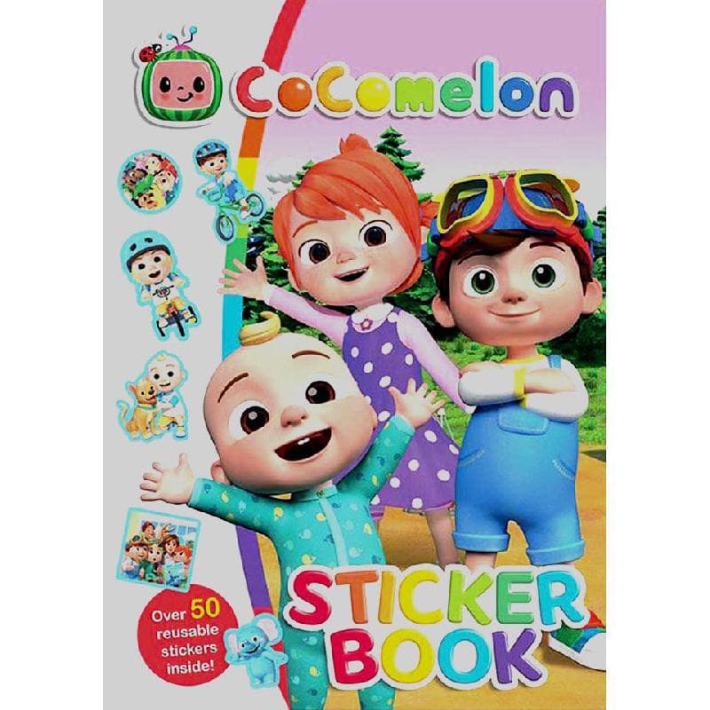 CoComelon: Sticker Book - Over 50 Reusable Stickers Inside!