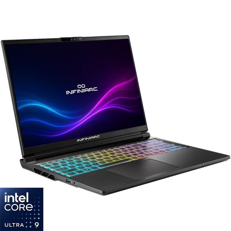 INFINIARC X560WNP Gaming Laptop, 16", Intel Core Ultra 9, 16 GB RAM, 1 TB, Windows 11 Pro, NVIDIA GeForce 12 GB