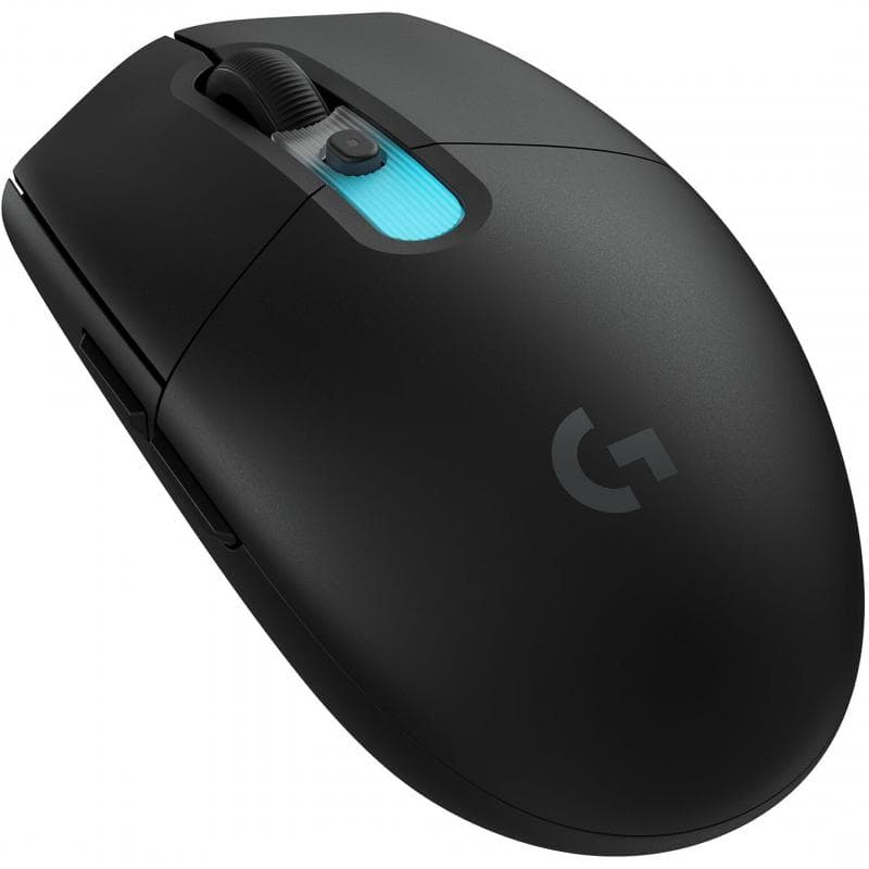 Logitech G G305 X SUPERLIGHT Gaming Mouse, Bluetooth/Wired/Wireless (2.4 GHz RF), Optical, HERO 44K DPI, Black