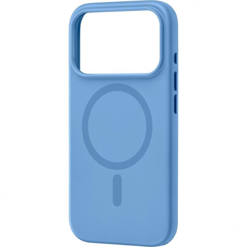 Cellularline Aura Mag Back Cover Mobile Case with MagSafe, for iPhone 18 Pro, Blue