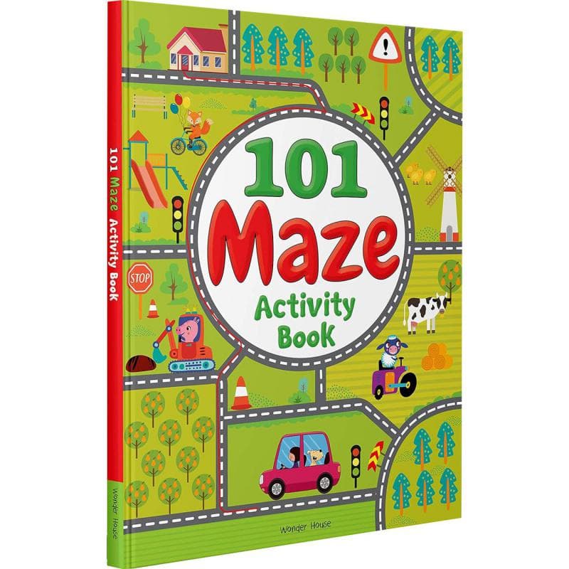101 Activity Book: Maze - Fun Activity Book for Kids