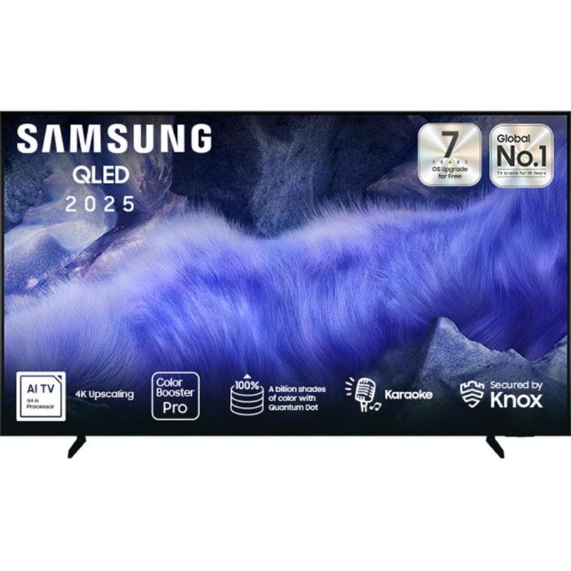 Samsung 75" Smart TV
4K QLED, 50 Hz, Black, QEF1