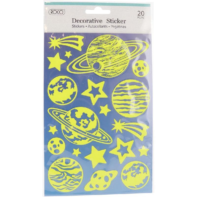 Roco Stickers, Moon, Stars