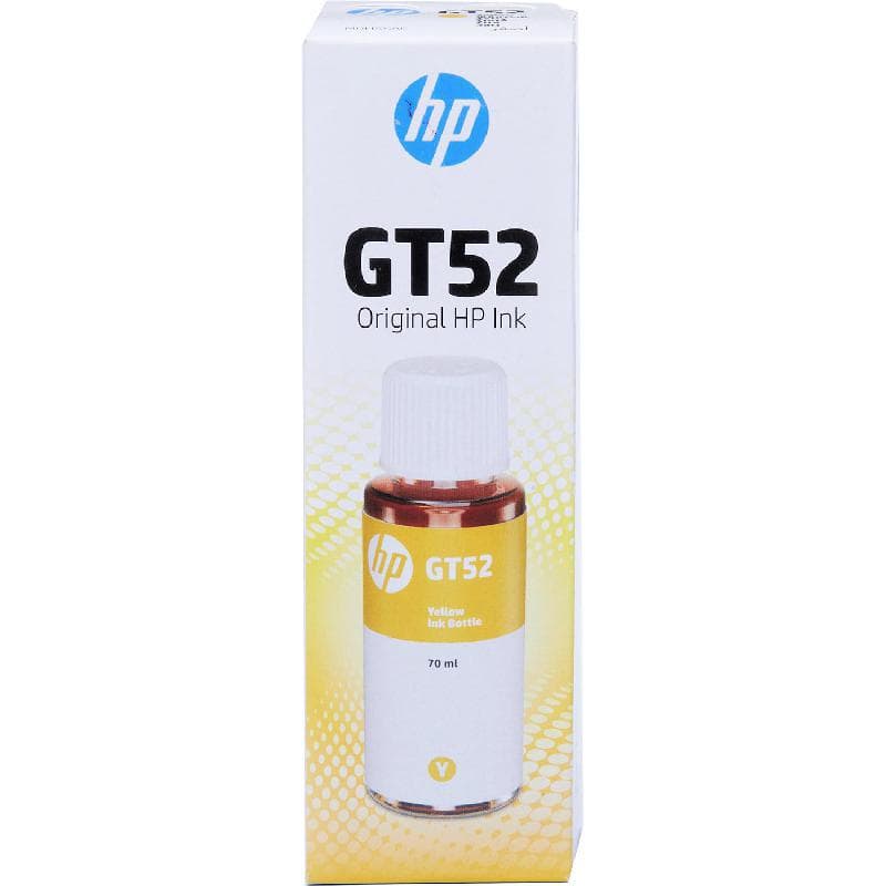 HP GT52 Ink Bottle
Yellow