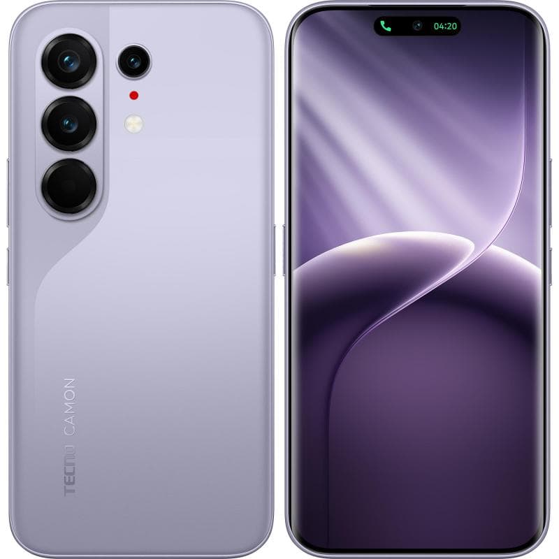 Tecno Camon 50 Ultra, 256 GB, 12 GB RAM, Purple, 5G, MediaTek Dimensity 7400