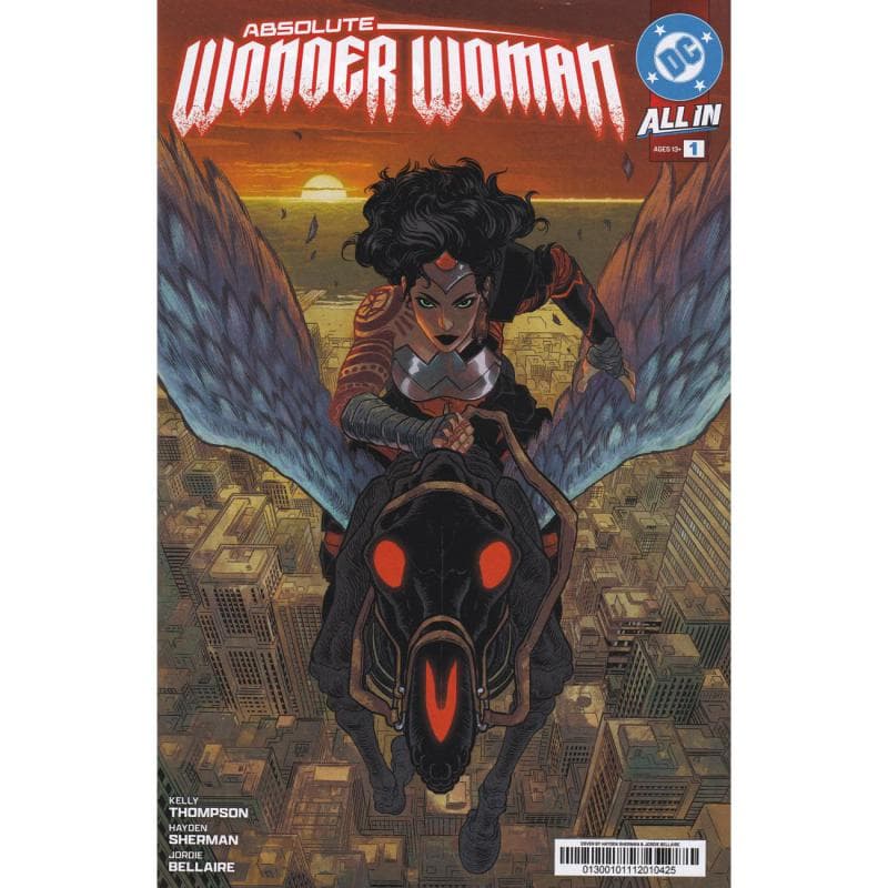 Absolute Wonder Woman #1: The Last Amazon (DC), Ages 13+ - Main Cover