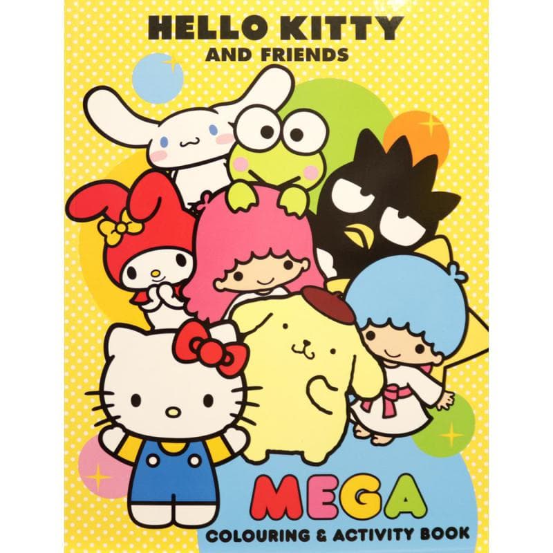 Hello Kitty & Friends: Mega Colouring & Activity Book