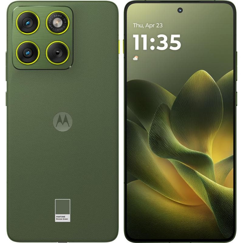 Motorola edge 70, 512 GB, 12 GB RAM, PANTONE Bronze Green, 5G, Snapdragon 7 Gen4