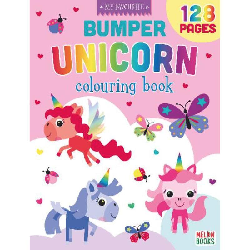 Bumper Unicorn Colouring Book