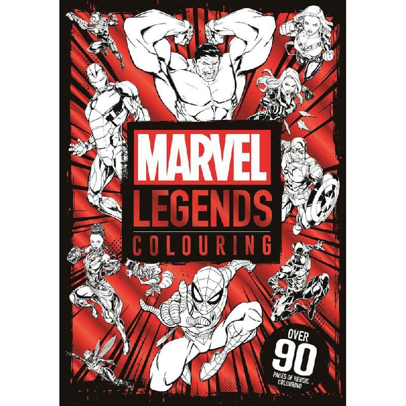 Marvel Legends Colouring - Over 90 Pages of Heroic Colouring