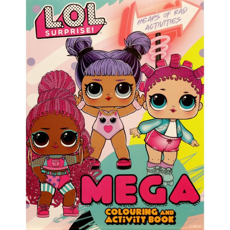 L.O.L. Surprise!: Mega Colouring and Activity Book