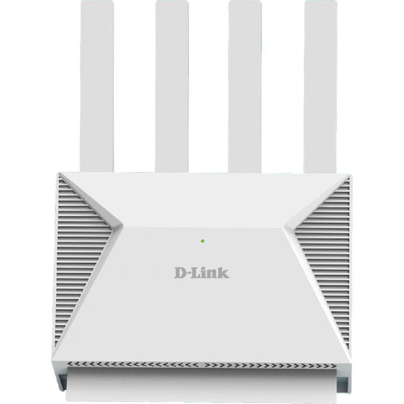 دي لينك دير-BE364K (BE3600) راوتر لاسلكي حتى 3600 ميجابت في الثانية (5 جيجاهرتز/نطاق مزدوج (2.4 جيجاهرتز فاي-واي 7 (802.11a/b/g/n/ac/ax/be) 5 منافذ (منفذ WAN/LAN 2.5 منافذ 4 + جيجابت LAN جيجابت) 5 منفذ (GbE) ابيض