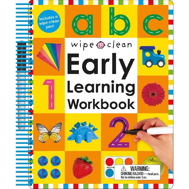 Wipe Clean: Early Learning Workbook - Includes Wipe-Clean Pen