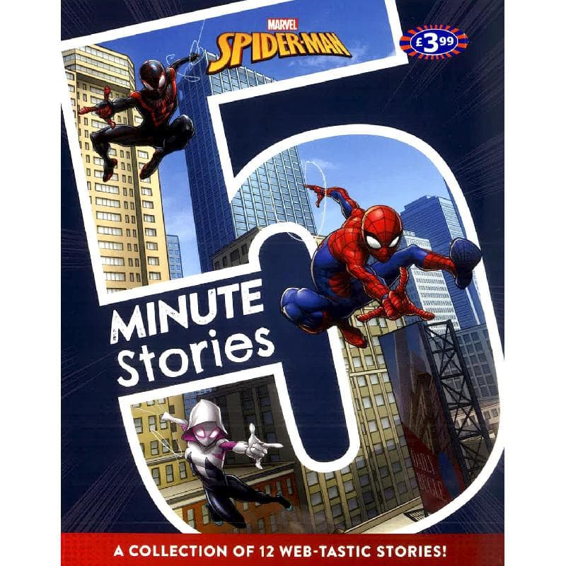 Marvel Spider-Man: 5-Minute Stories - A Collection of 12 Web-tastic Stories!