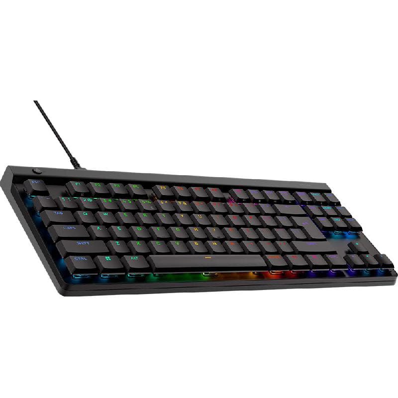 لوجيتيك جي 515جي TKL لايت سبيد RGB لوحة مفاتيح للالعاب سلكي ماك/متوافق مع أجهزة ويندوز ابيض