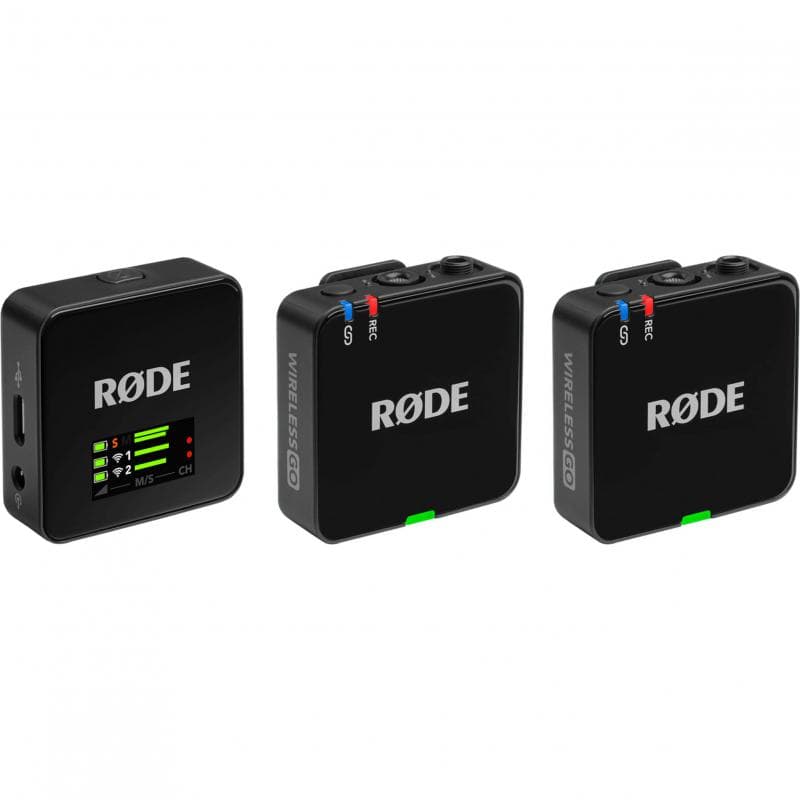 RODE Wireless GO (Gen 3), Microphone, Black
