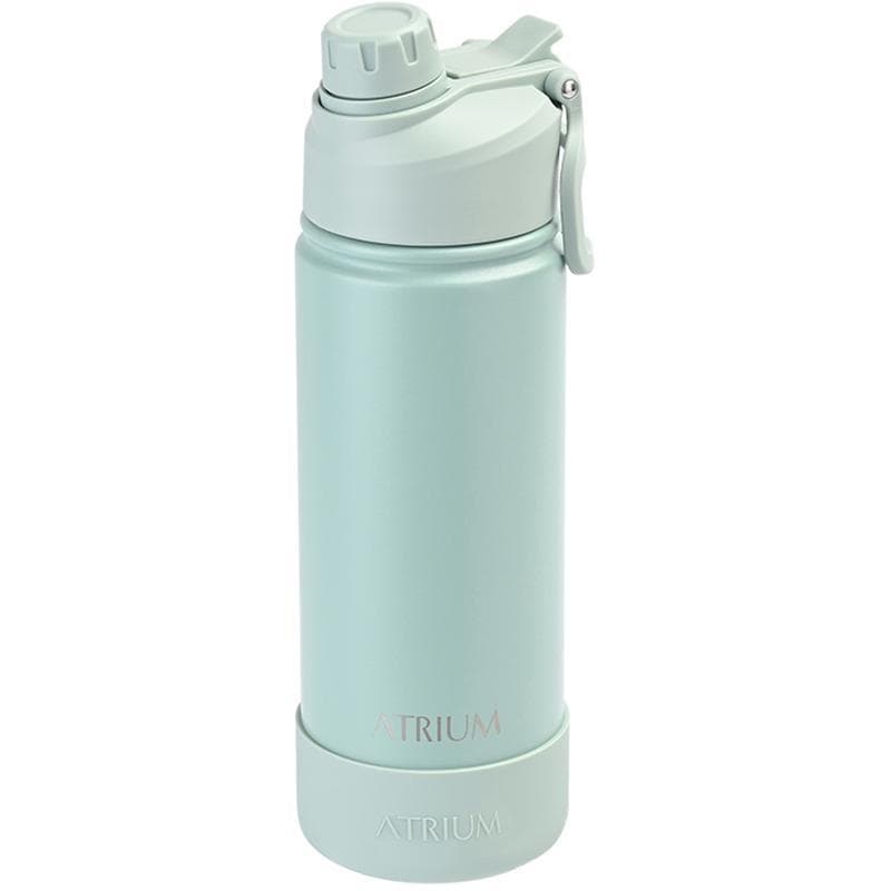 اتريوم قارورة ماء في 2 زجاجة ماء رياضية معزولة من الفولاذ المقاوم للصدأ بغطاء 1 بارد 540.00 ml ( 19.01 oz ) أخضر تركواز