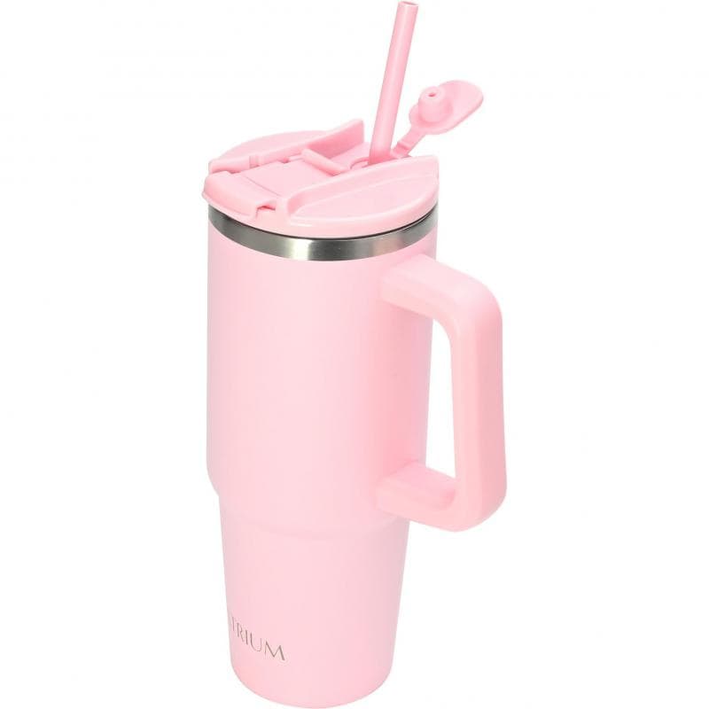 اتريوم كوب كوب معزول من الفولاذ المقاوم للصدأ بارد/ساخن 900.00 ml ( 1.58 pt ) وردي