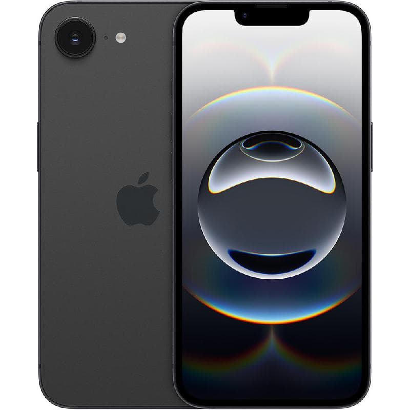 Apple iPhone 16e, 512 GB, Black, 5G, Apple A18