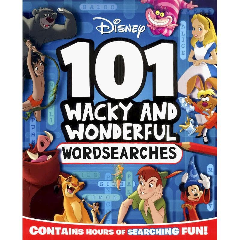 Disney: 101 Wacky and Wonderful Wordsearches - Contains Hours of Searching Fun!