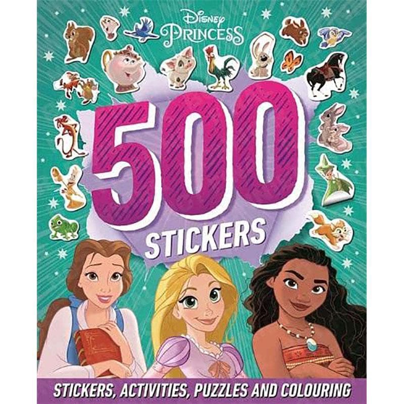 Disney Princess: 500 Stickers - Stickers, Activities, Puzzles and Colouring