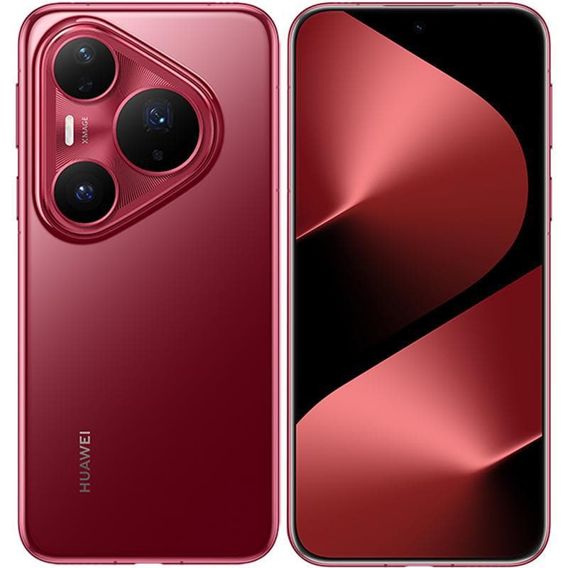 HUAWEI Pura 80 Pro, 512 GB, 12 GB RAM, Glazed Red, 4G LTE, Huawei Kirin 9020