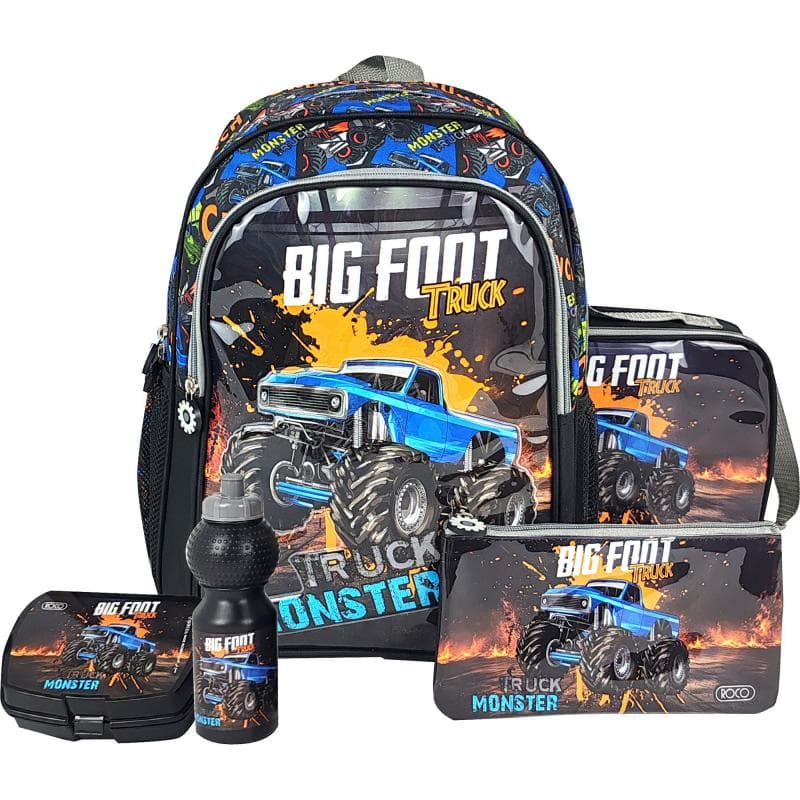 Roco Off Road 5-in-1 Backpack with Accessory, Grey/Black