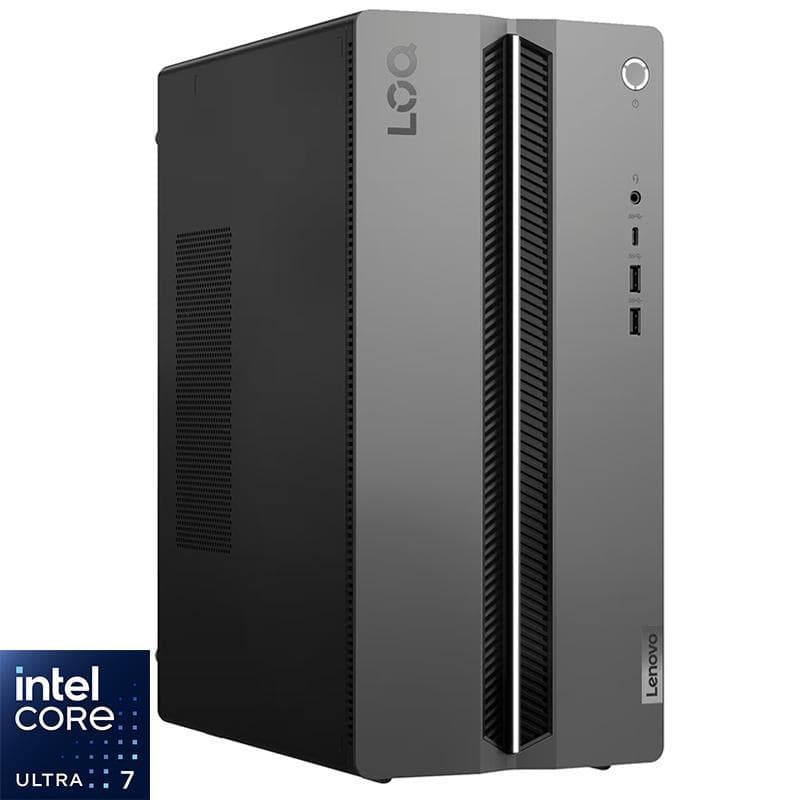 Lenovo LOQ Tower 17IAX10 Gaming CPU, AI, Intel Core Ultra 7 251HX, 16 GB RAM, NVIDIA GeForce RTX 5060 Ti (8 GB), 512 GB SSD