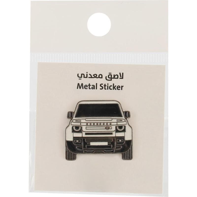 3D Stickers
Car Front: SUV, White, 1 Piece