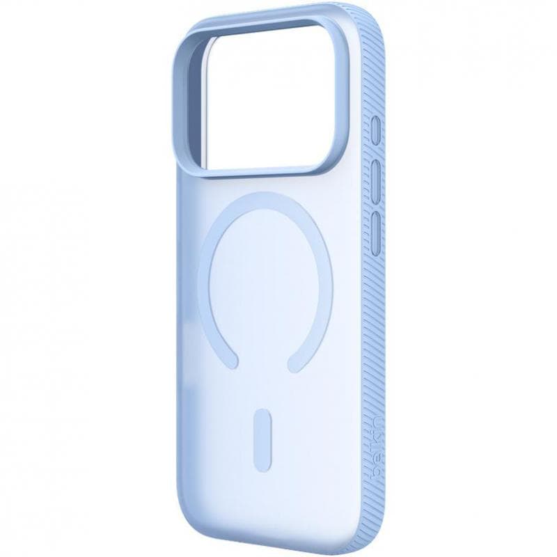 Belkin SheerForce Grip Back Cover Mobile Case with MagSafe, for iPhone 18 Pro, Blue
