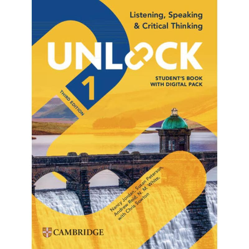 Unlock 1: Listening, Speaking & Critical Thinking, 3rd Edition (Cambridge) - Student's Book with Digital Book